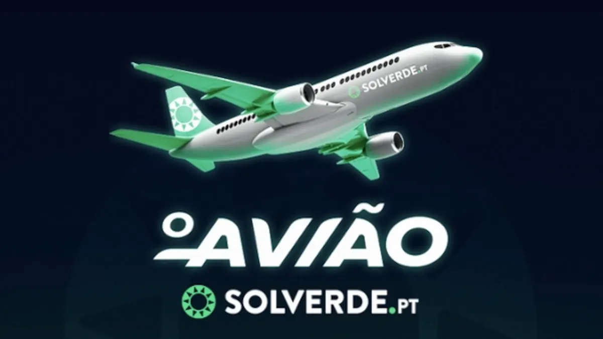 Isang digital na representasyon ng O Aviao crash game na nagpapakita ng eroplano sa himpapawid.