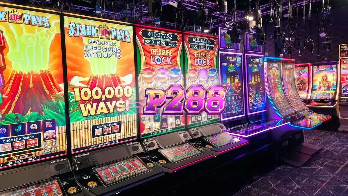 Isang mobile phone na nagpapakita ng live-streamed slot game interface.